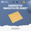 Original Energetic Replacement Smooth PEI Sheet - 23,5x23,5 cm